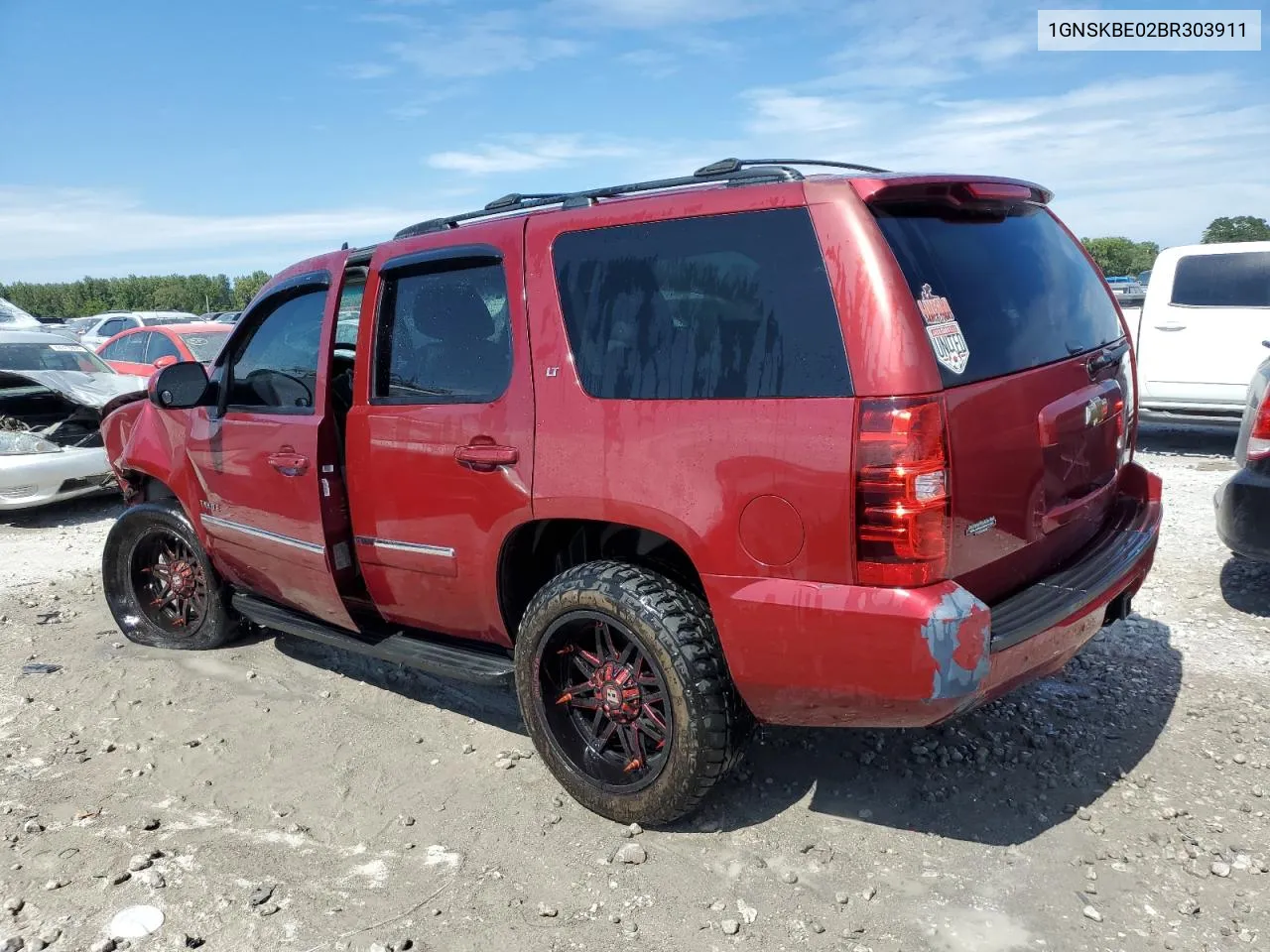 2011 Chevrolet Tahoe K1500 Lt VIN: 1GNSKBE02BR303911 Lot: 68515504