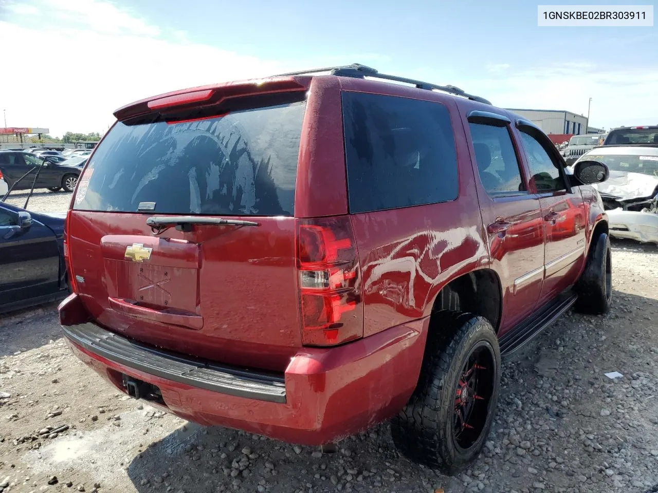 2011 Chevrolet Tahoe K1500 Lt VIN: 1GNSKBE02BR303911 Lot: 68515504