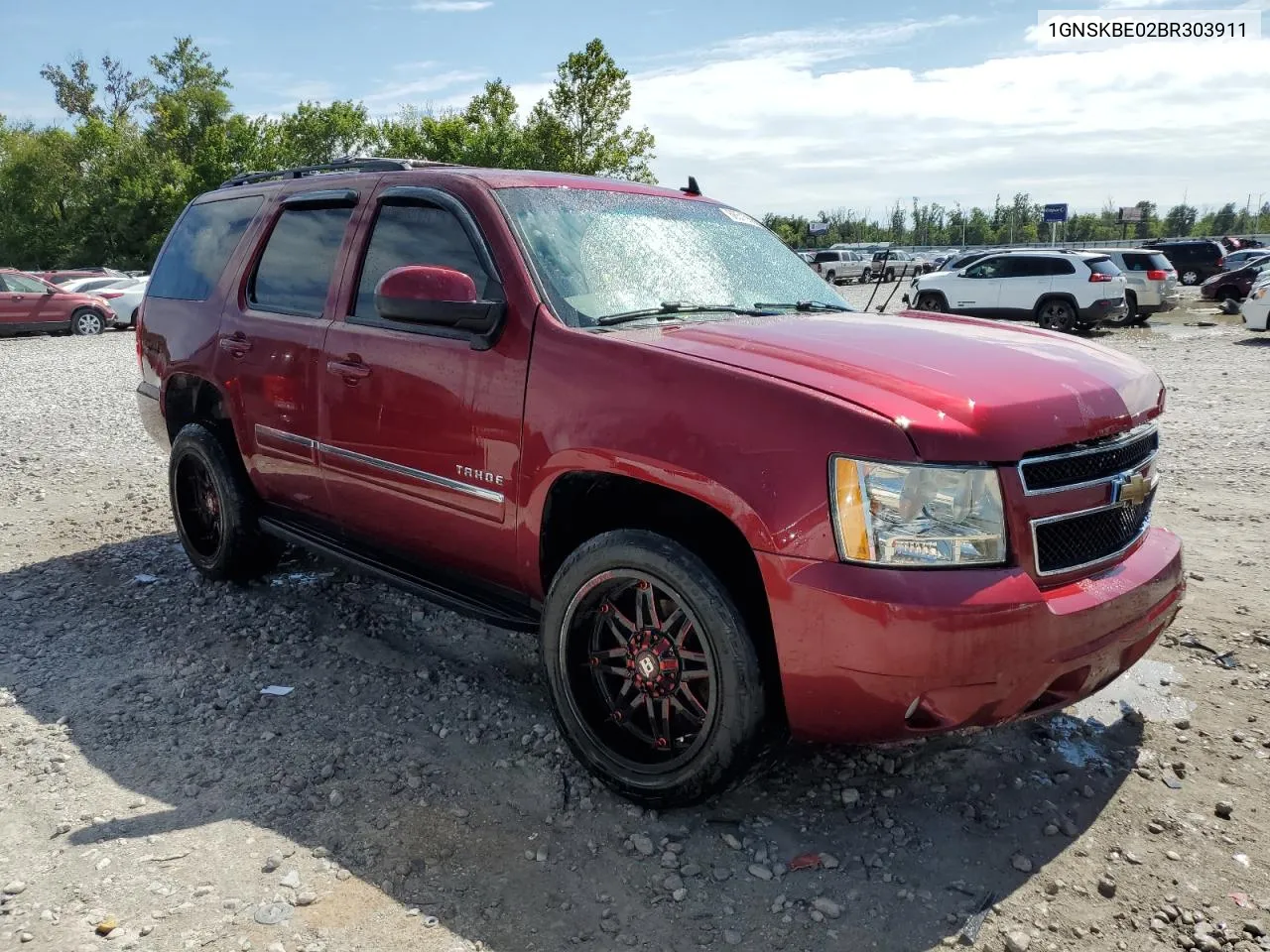 2011 Chevrolet Tahoe K1500 Lt VIN: 1GNSKBE02BR303911 Lot: 68515504