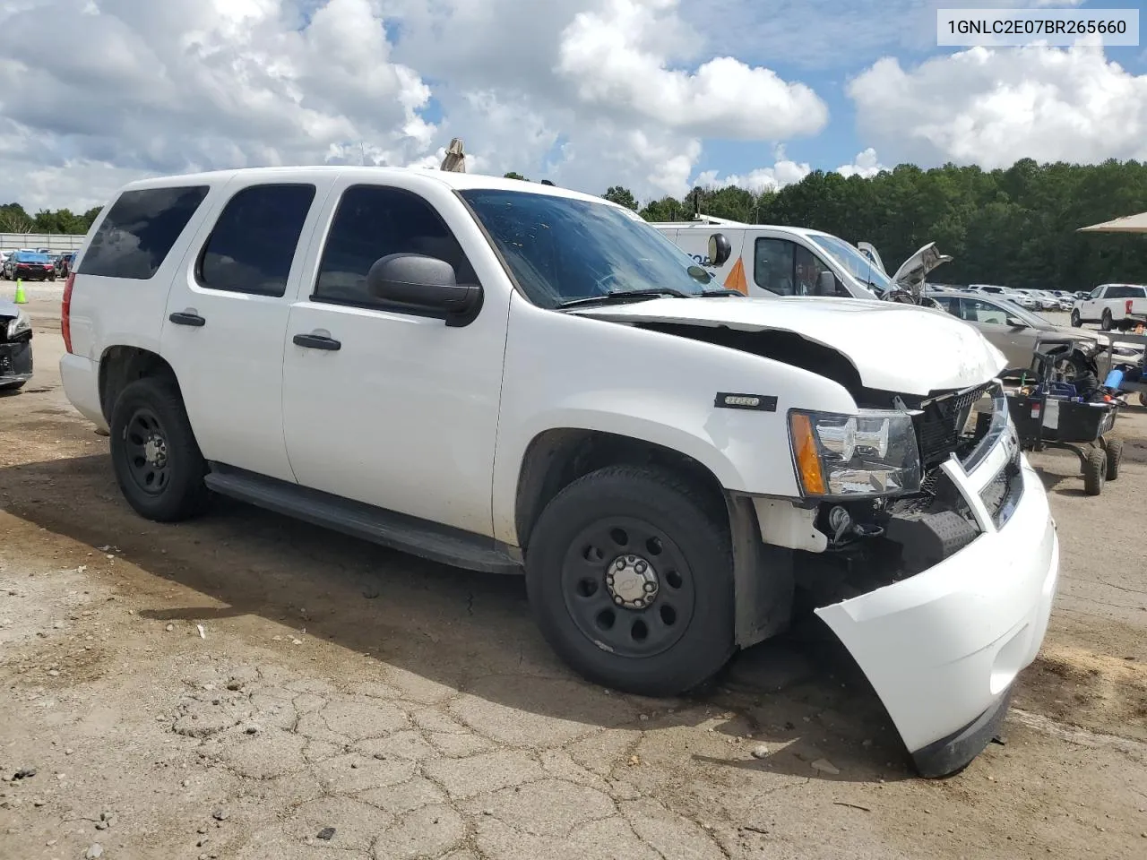 1GNLC2E07BR265660 2011 Chevrolet Tahoe Police