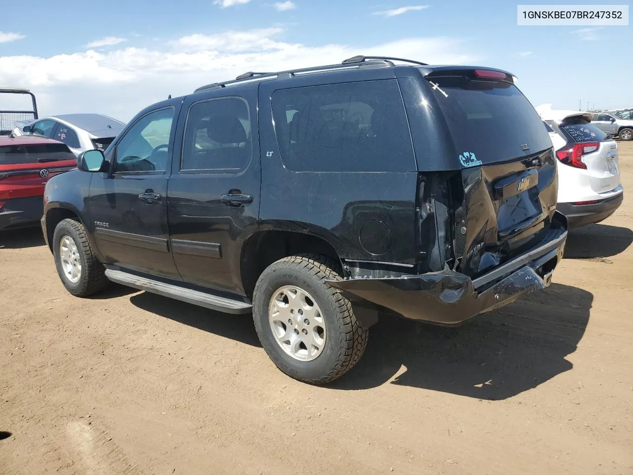 2011 Chevrolet Tahoe K1500 Lt VIN: 1GNSKBE07BR247352 Lot: 69563644