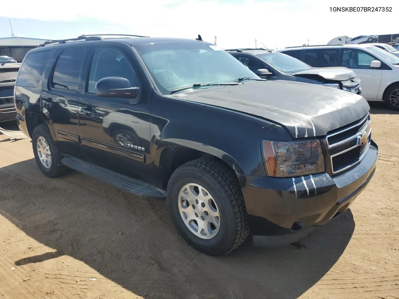 2011 Chevrolet Tahoe K1500 Lt VIN: 1GNSKBE07BR247352 Lot: 69563644