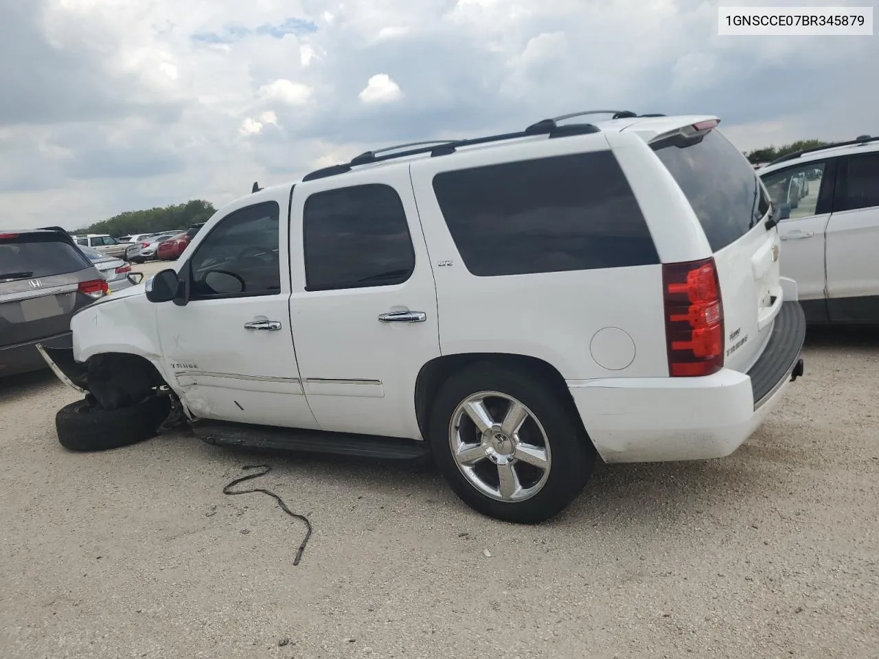 2011 Chevrolet Tahoe C1500 Ltz VIN: 1GNSCCE07BR345879 Lot: 69875514