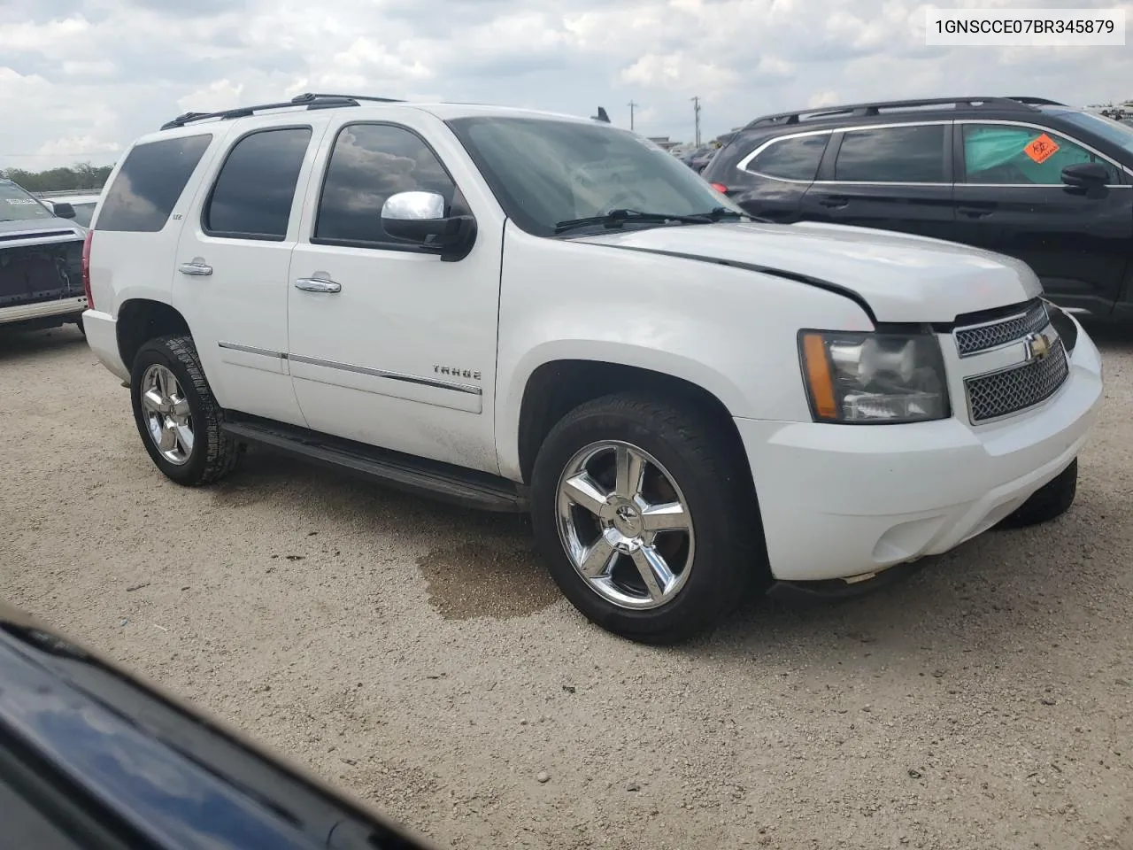 2011 Chevrolet Tahoe C1500 Ltz VIN: 1GNSCCE07BR345879 Lot: 69875514