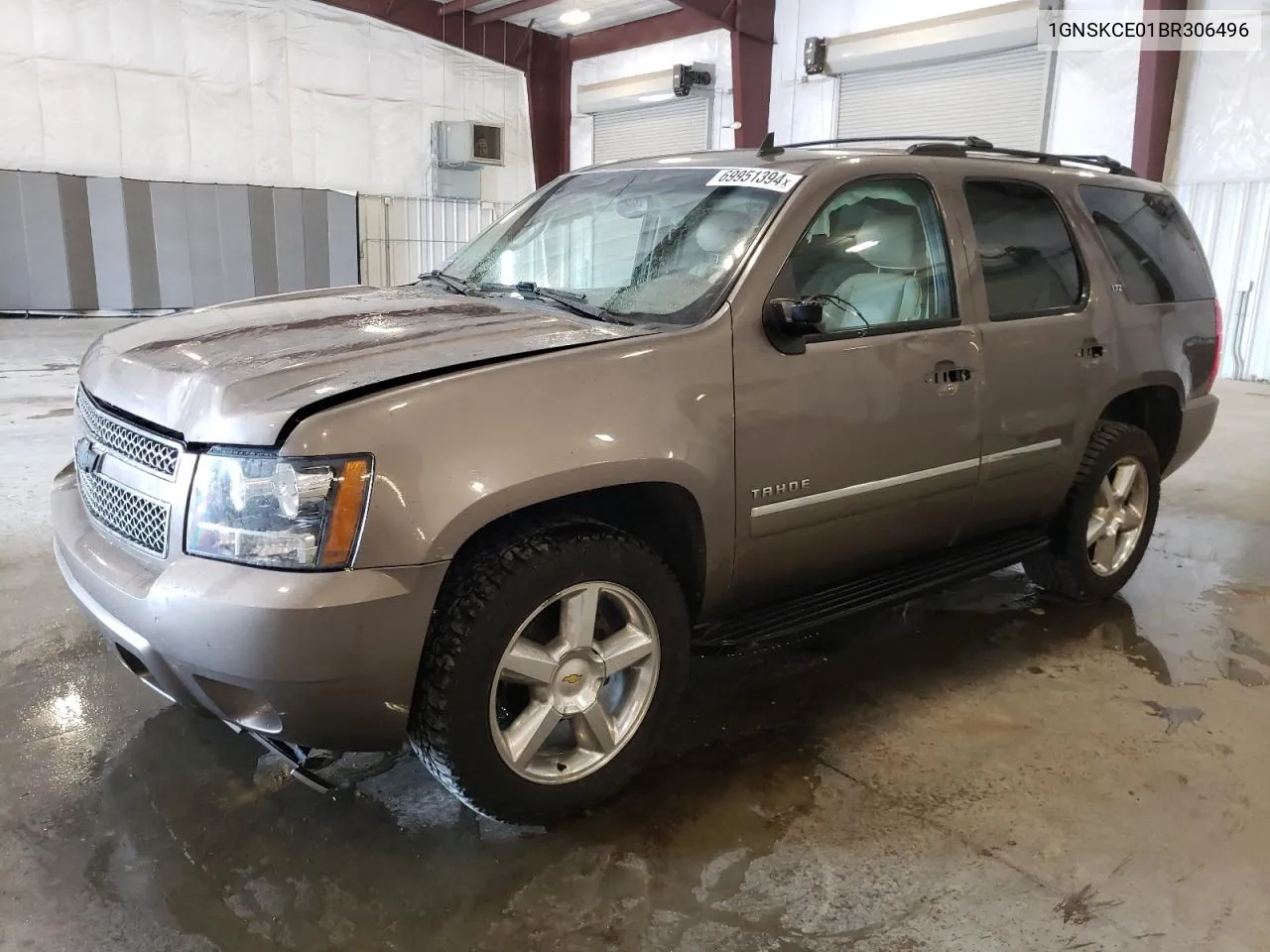 2011 Chevrolet Tahoe K1500 Ltz VIN: 1GNSKCE01BR306496 Lot: 69951394