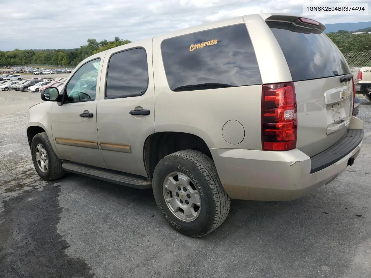 2011 Chevrolet Tahoe Special VIN: 1GNSK2E04BR374494 Lot: 71064254