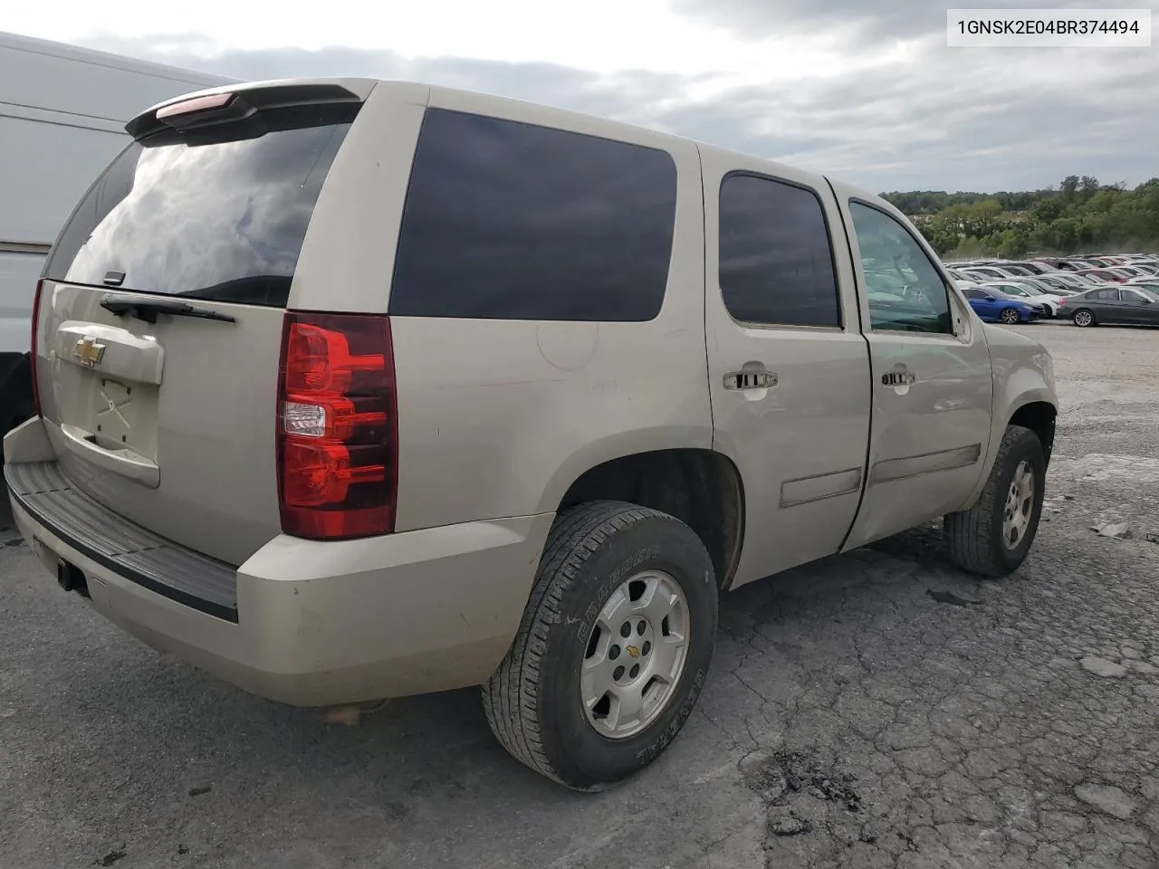 2011 Chevrolet Tahoe Special VIN: 1GNSK2E04BR374494 Lot: 71064254