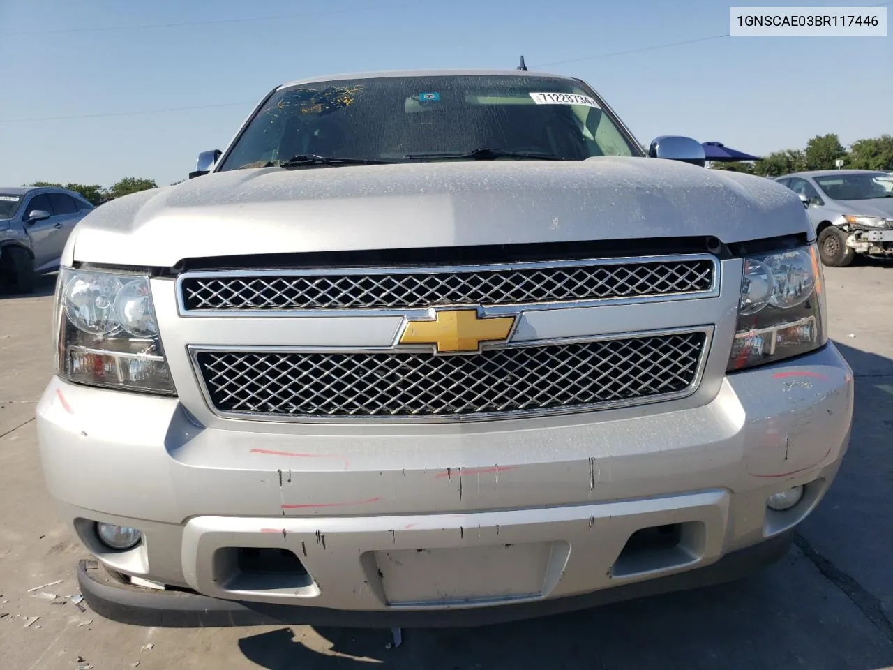 1GNSCAE03BR117446 2011 Chevrolet Tahoe C1500 Ls