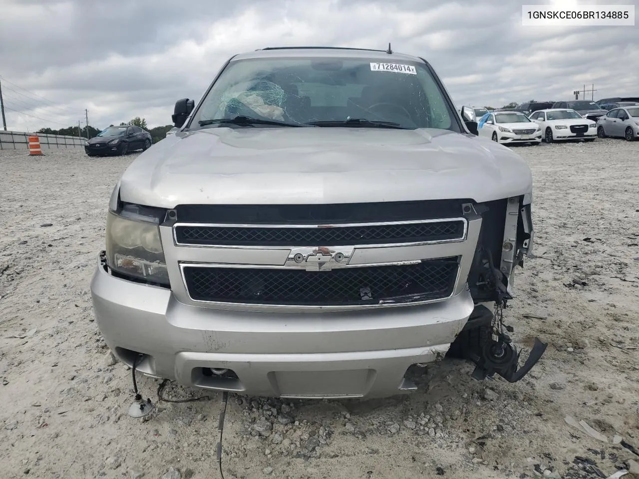 2011 Chevrolet Tahoe K1500 Ltz VIN: 1GNSKCE06BR134885 Lot: 71284014