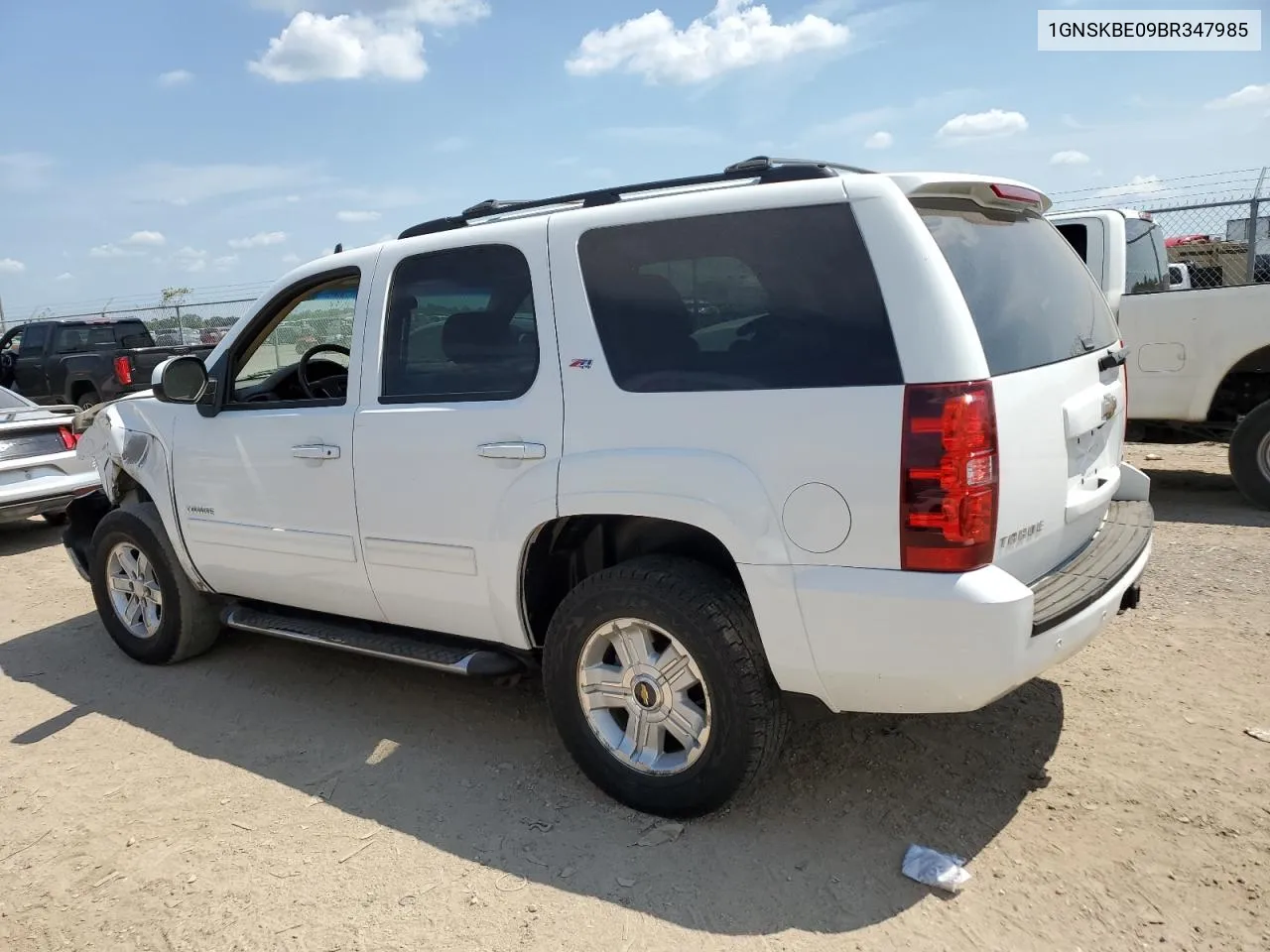 2011 Chevrolet Tahoe K1500 Lt VIN: 1GNSKBE09BR347985 Lot: 71399244