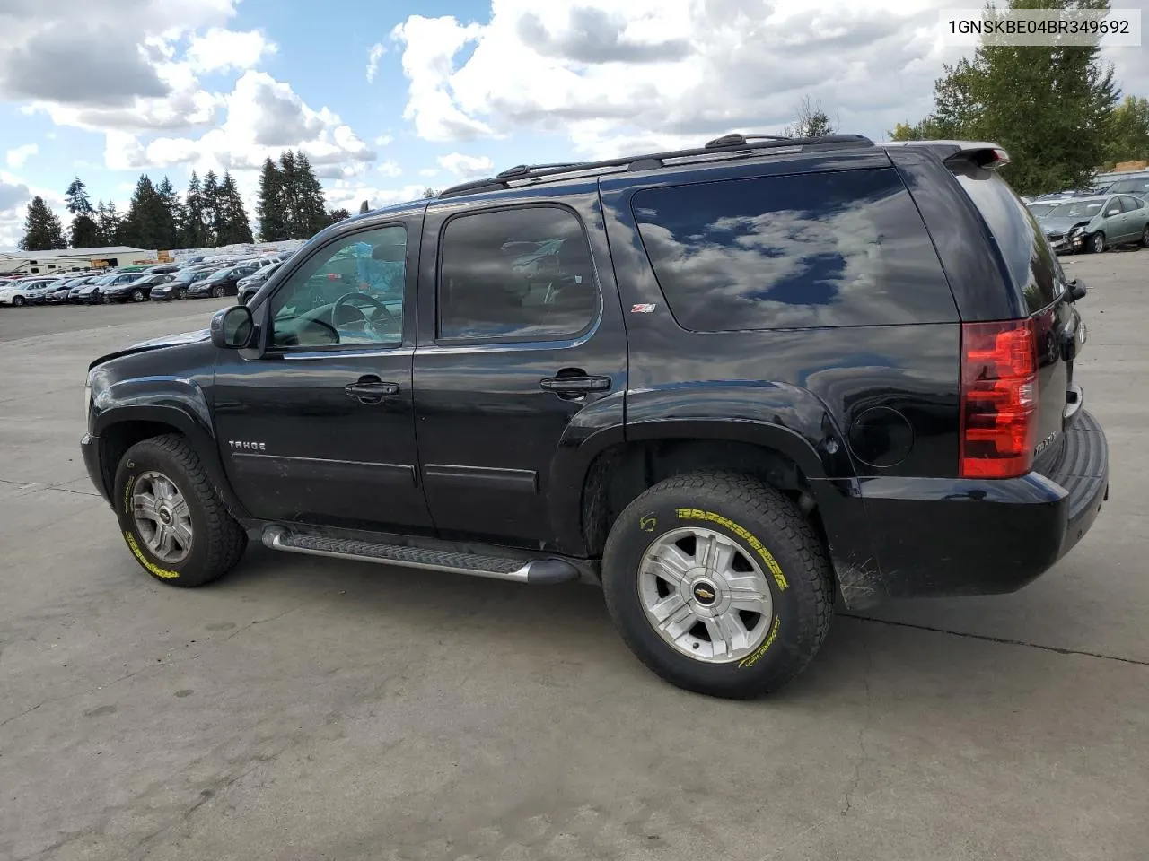 2011 Chevrolet Tahoe K1500 Lt VIN: 1GNSKBE04BR349692 Lot: 71465354