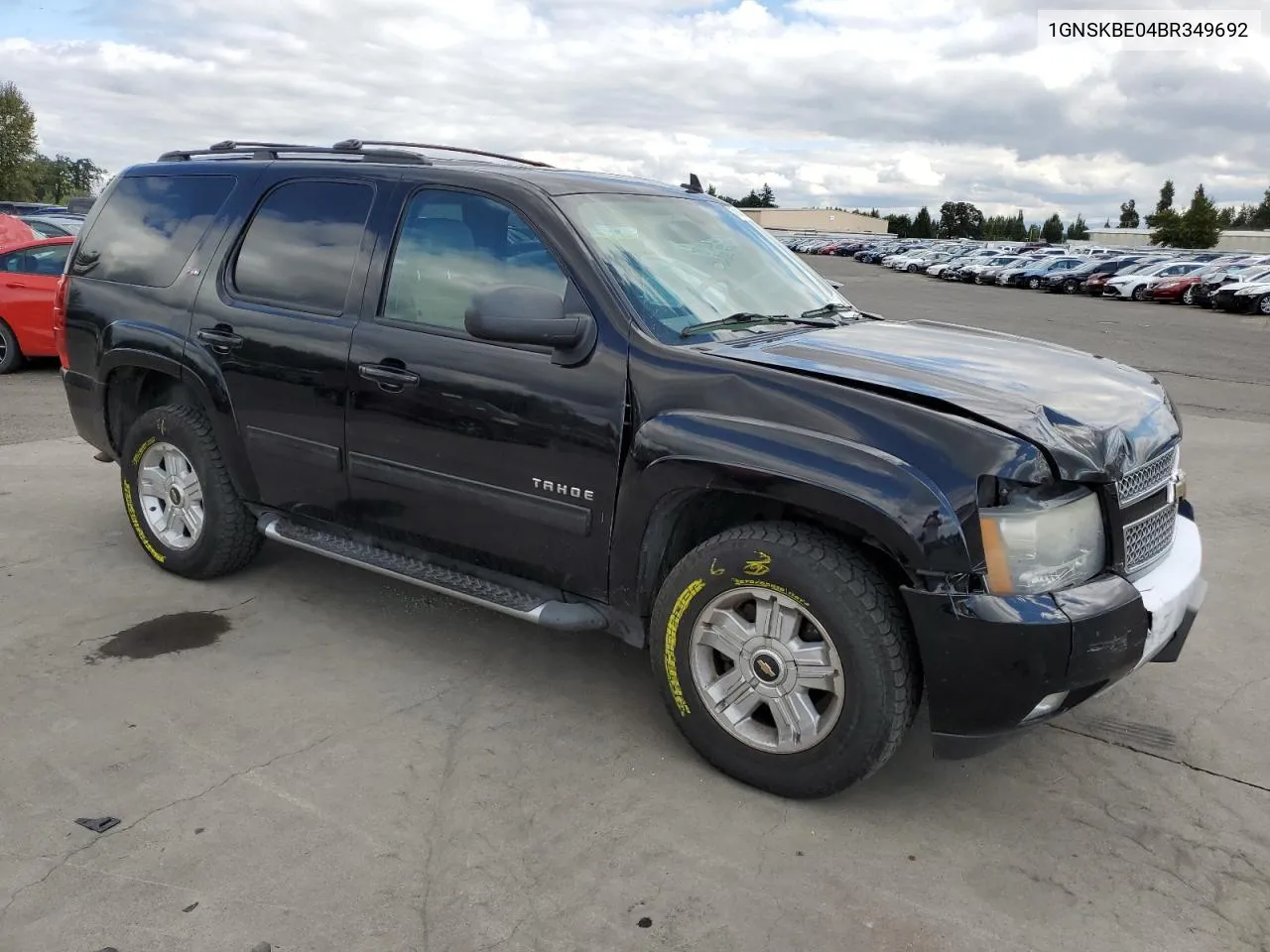 2011 Chevrolet Tahoe K1500 Lt VIN: 1GNSKBE04BR349692 Lot: 71465354