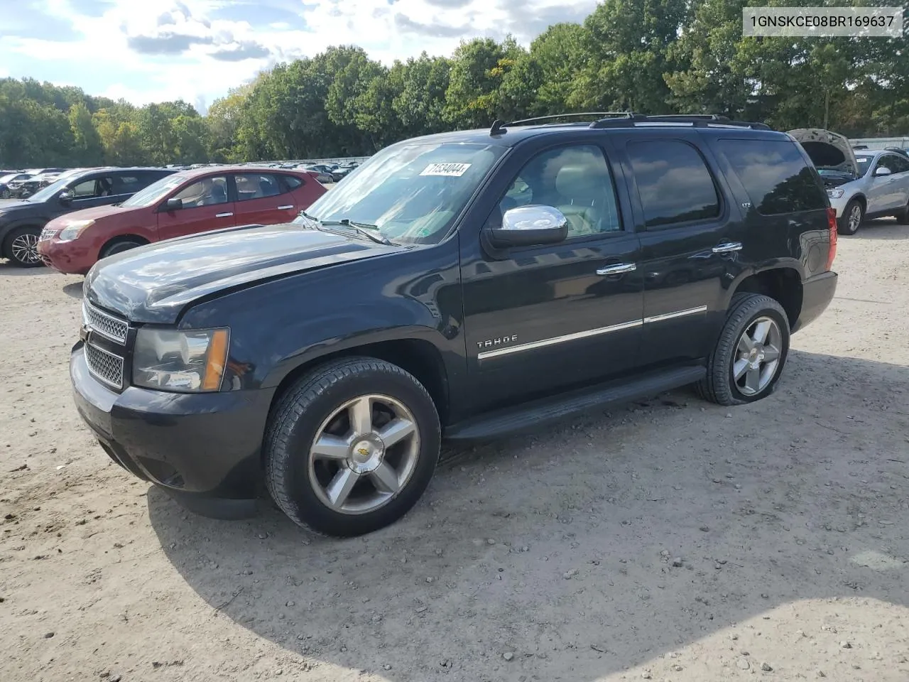 2011 Chevrolet Tahoe K1500 Ltz VIN: 1GNSKCE08BR169637 Lot: 71534044