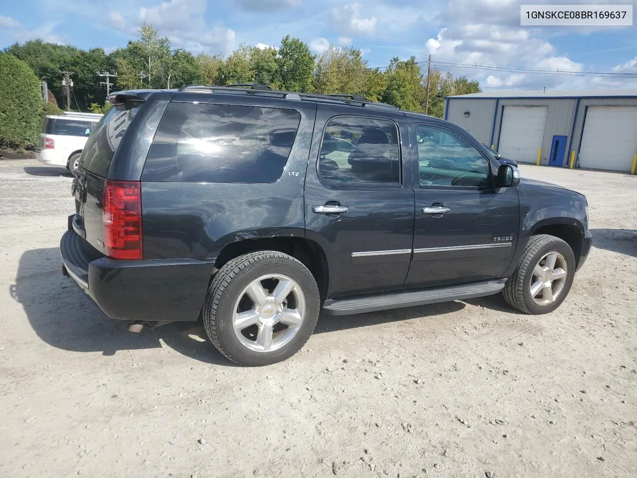 2011 Chevrolet Tahoe K1500 Ltz VIN: 1GNSKCE08BR169637 Lot: 71534044