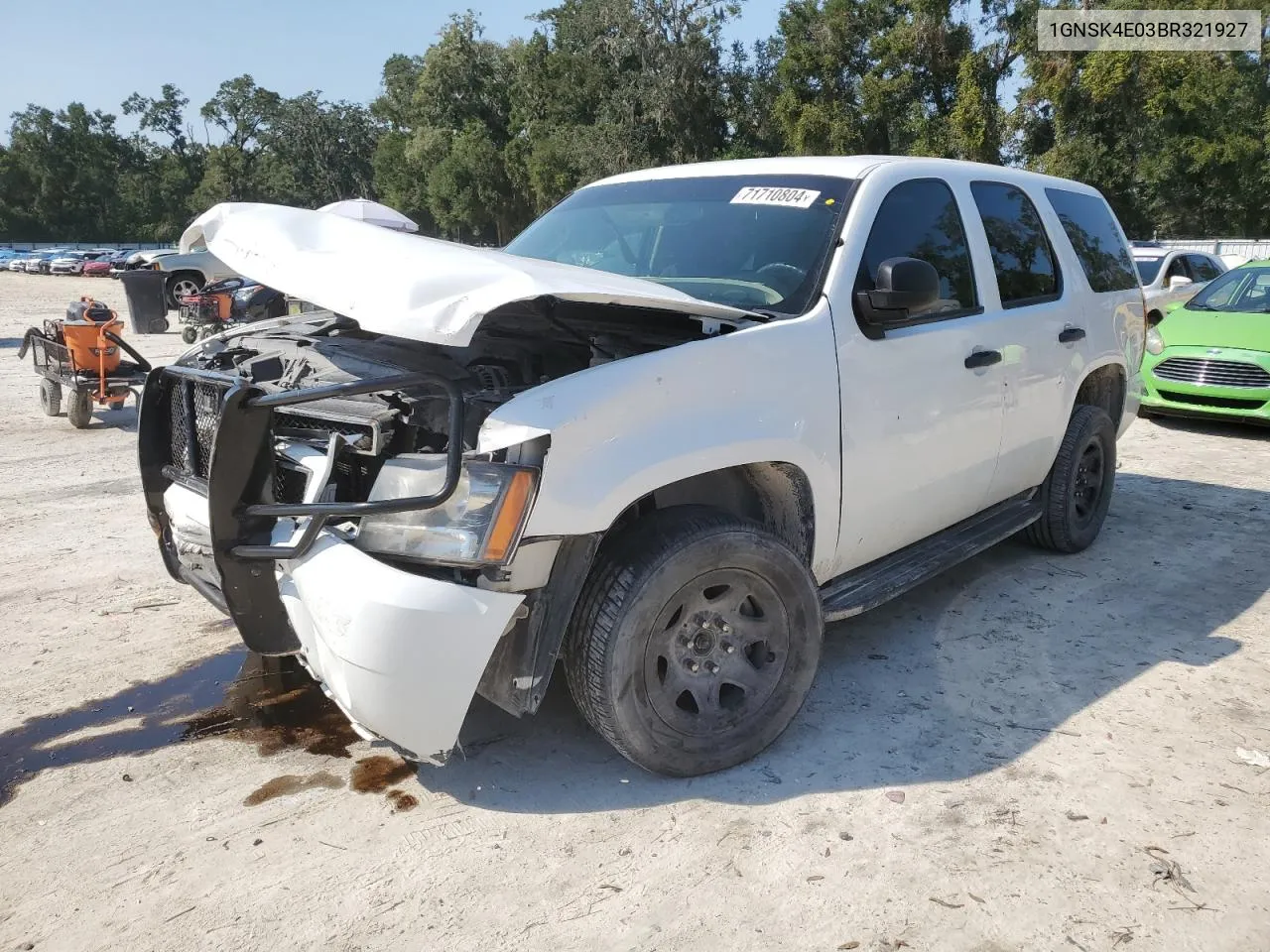 2011 Chevrolet Tahoe K1500 VIN: 1GNSK4E03BR321927 Lot: 71710804