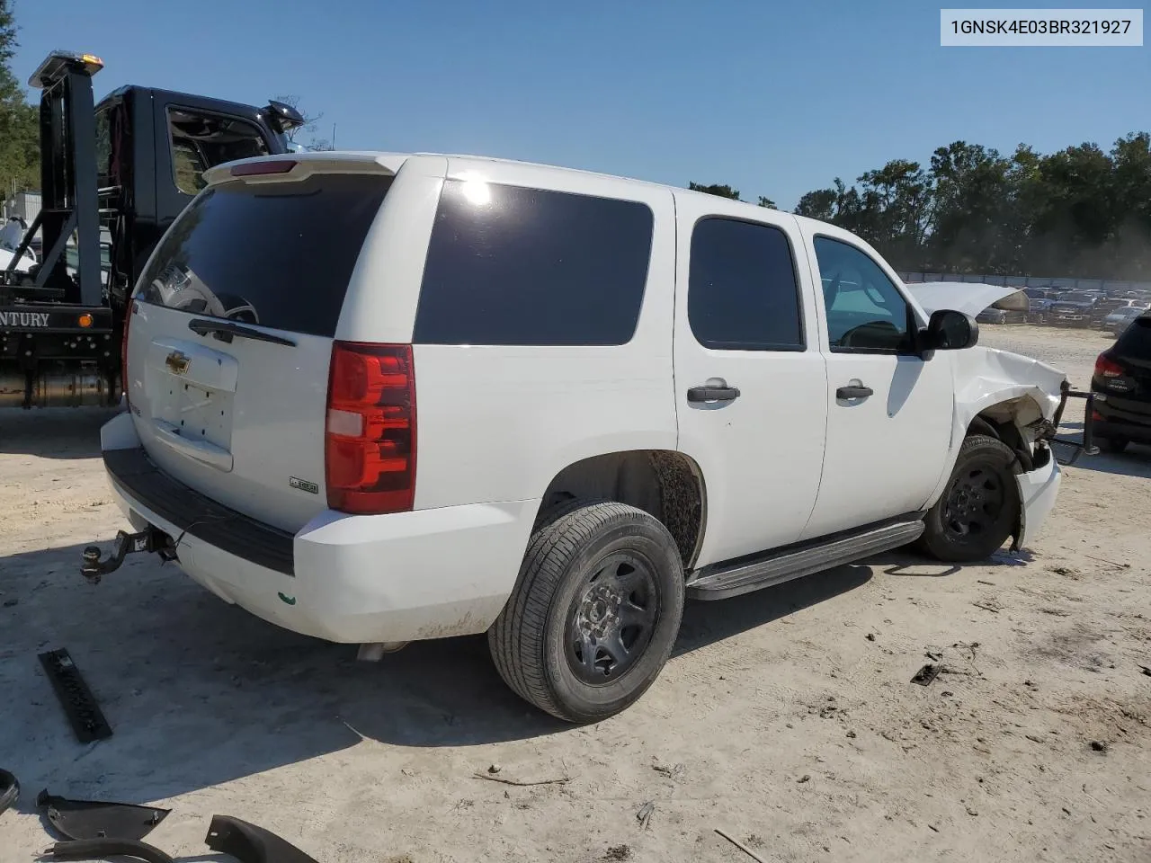 2011 Chevrolet Tahoe K1500 VIN: 1GNSK4E03BR321927 Lot: 71710804