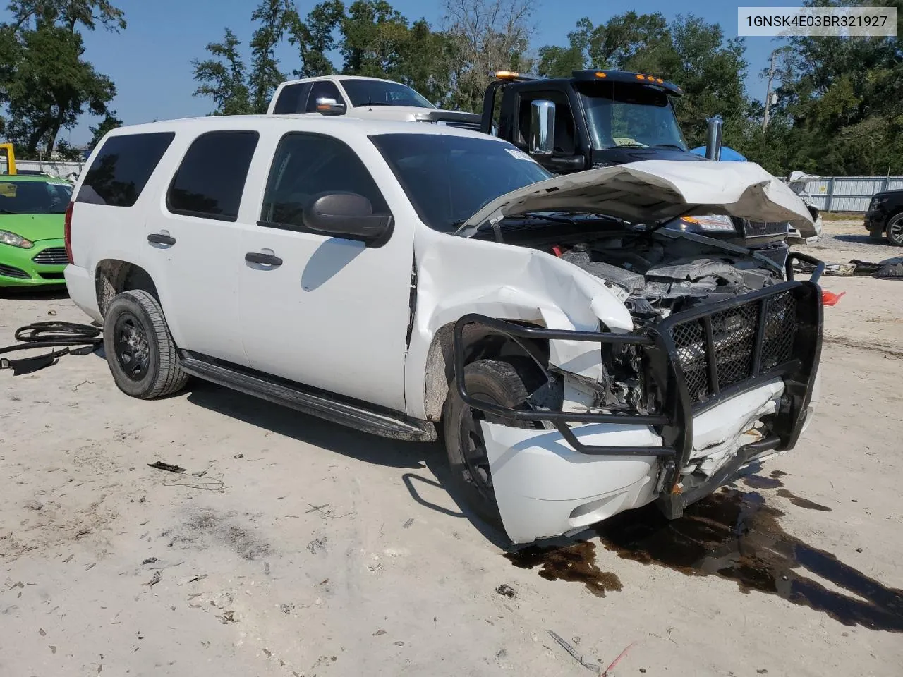 2011 Chevrolet Tahoe K1500 VIN: 1GNSK4E03BR321927 Lot: 71710804