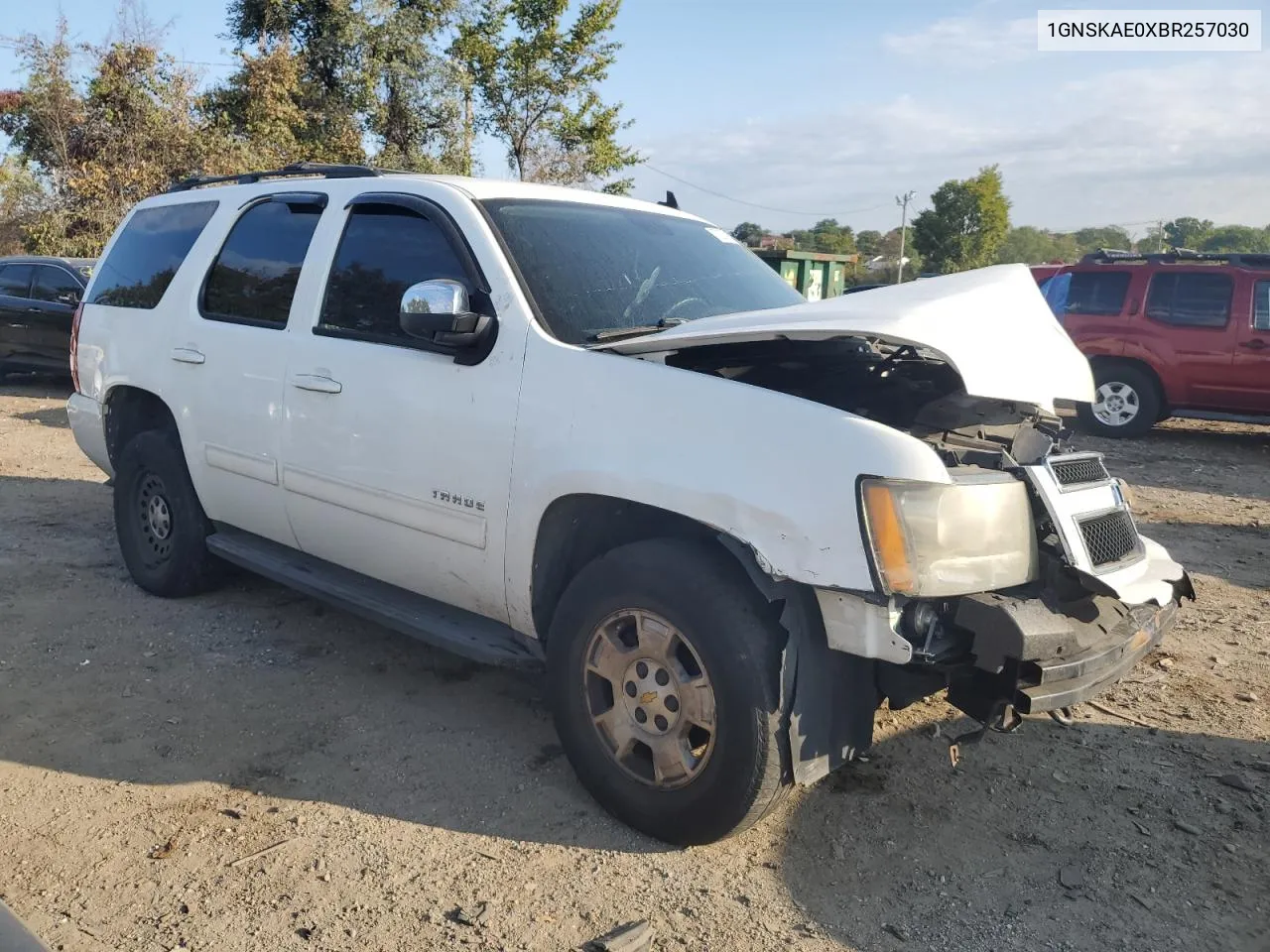 2011 Chevrolet Tahoe K1500 Ls VIN: 1GNSKAE0XBR257030 Lot: 72309804