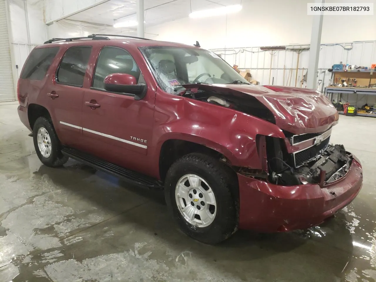 2011 Chevrolet Tahoe K1500 Lt VIN: 1GNSKBE07BR182793 Lot: 72469504