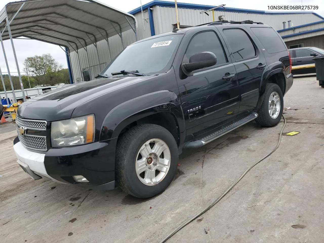 2011 Chevrolet Tahoe K1500 Lt VIN: 1GNSKBE06BR275739 Lot: 73104914