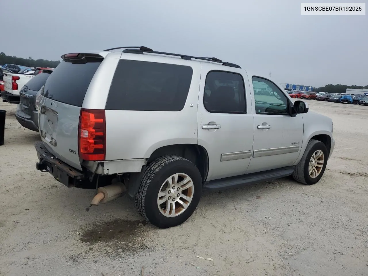 2011 Chevrolet Tahoe C1500 Lt VIN: 1GNSCBE07BR192026 Lot: 73273554