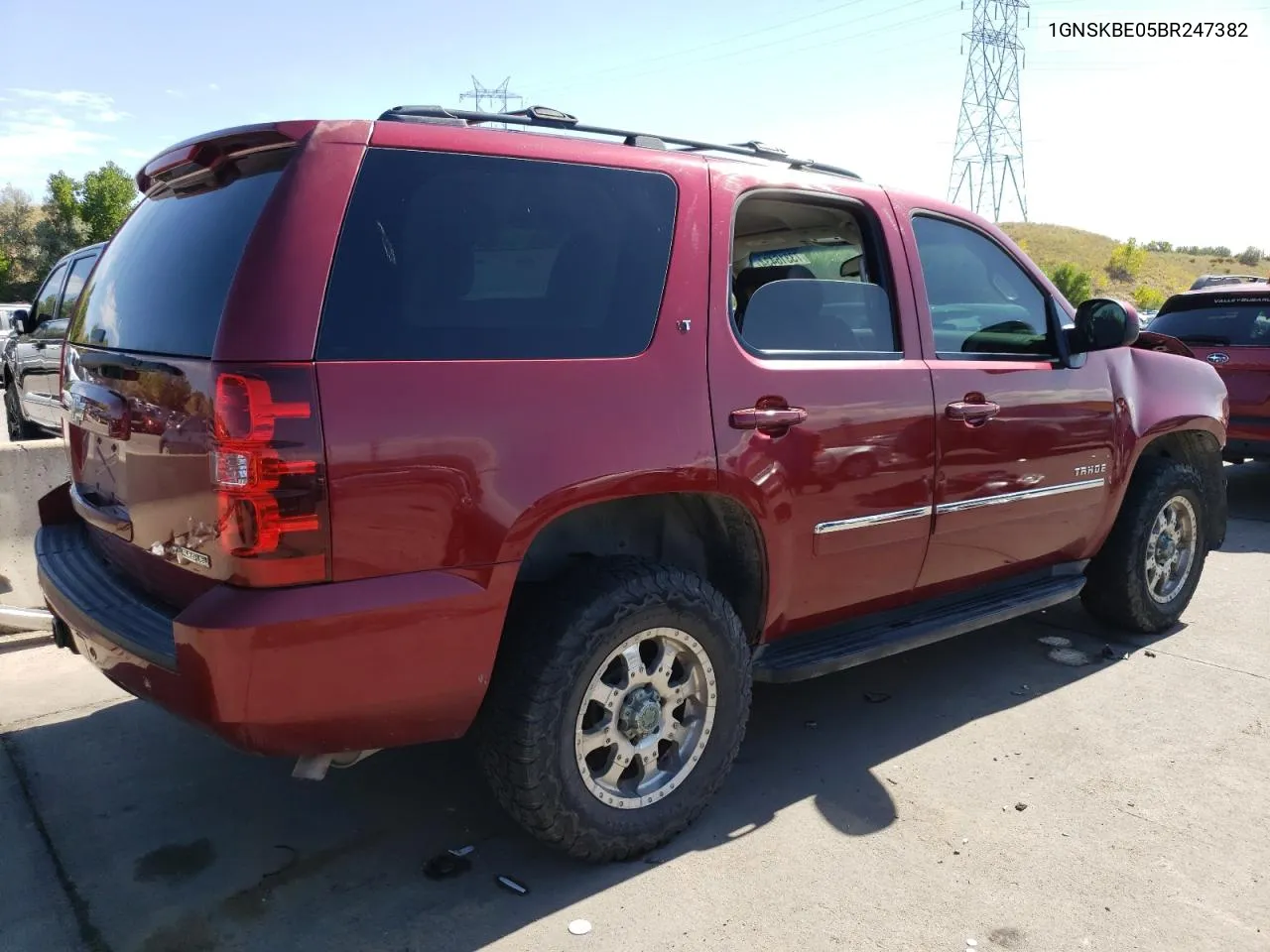 2011 Chevrolet Tahoe K1500 Lt VIN: 1GNSKBE05BR247382 Lot: 73316434