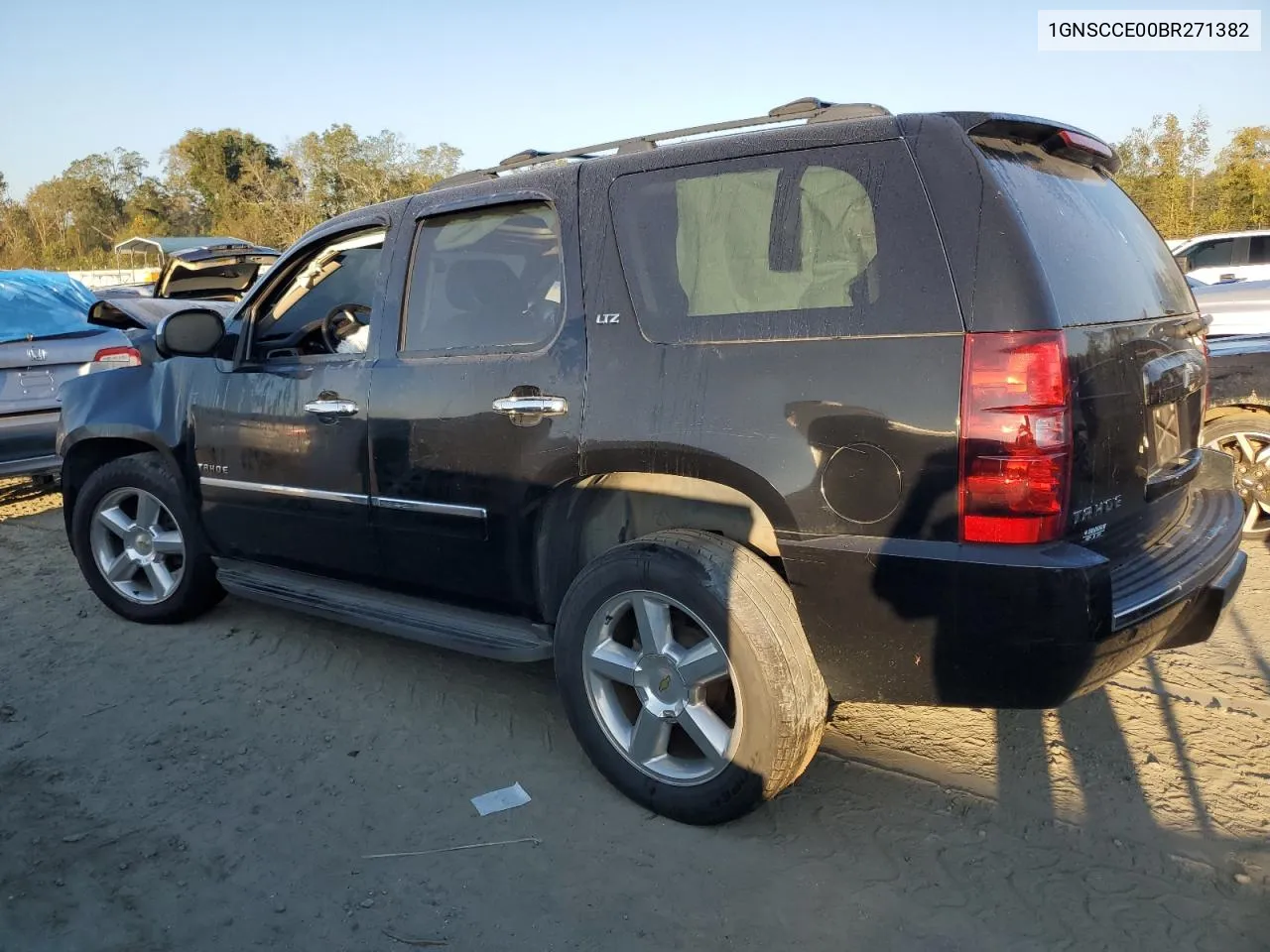 2011 Chevrolet Tahoe C1500 Ltz VIN: 1GNSCCE00BR271382 Lot: 73816804