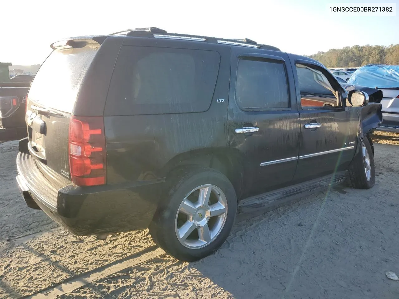 2011 Chevrolet Tahoe C1500 Ltz VIN: 1GNSCCE00BR271382 Lot: 73816804