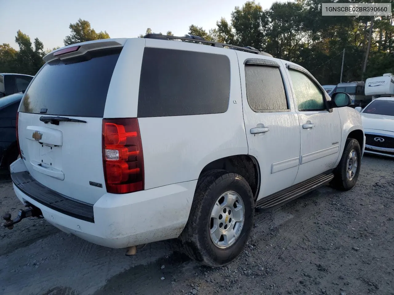 2011 Chevrolet Tahoe C1500 Lt VIN: 1GNSCBE02BR390660 Lot: 74386434