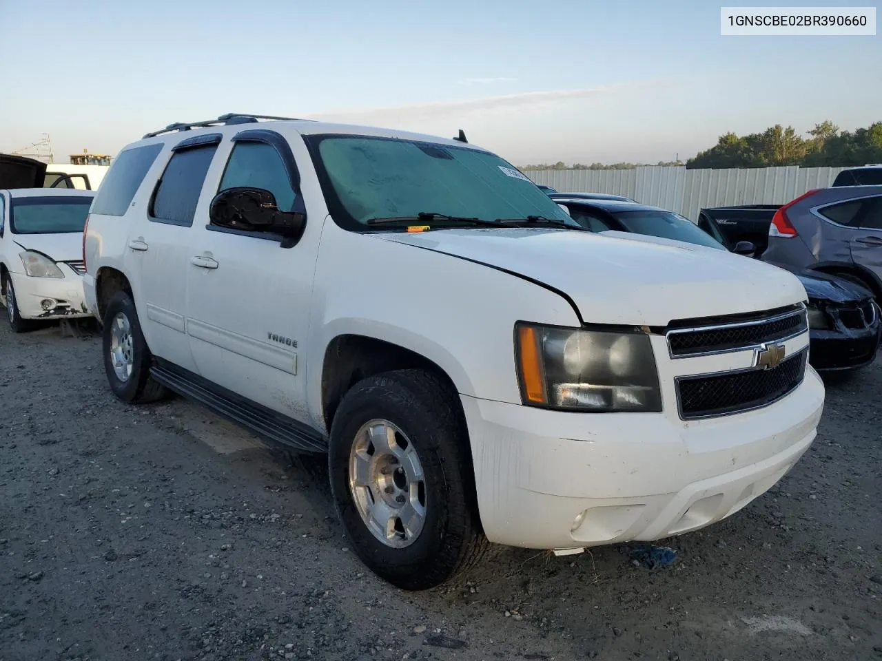 2011 Chevrolet Tahoe C1500 Lt VIN: 1GNSCBE02BR390660 Lot: 74386434