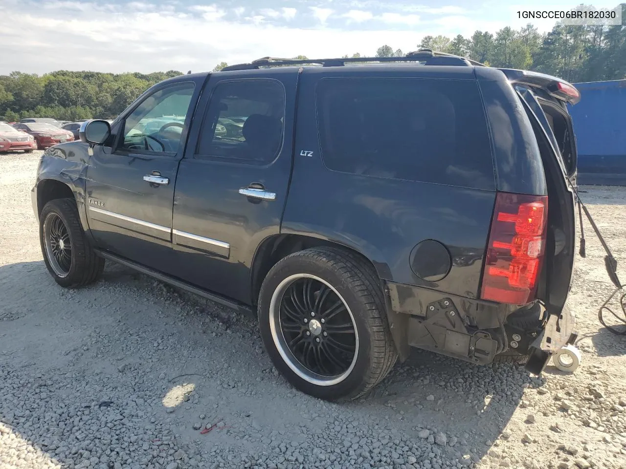 2011 Chevrolet Tahoe C1500 Ltz VIN: 1GNSCCE06BR182030 Lot: 74428994