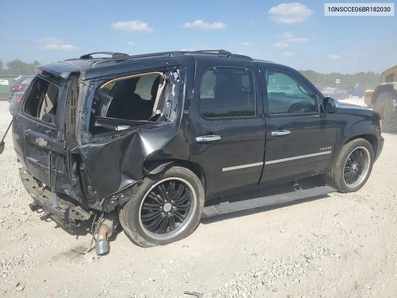 2011 Chevrolet Tahoe C1500 Ltz VIN: 1GNSCCE06BR182030 Lot: 74428994