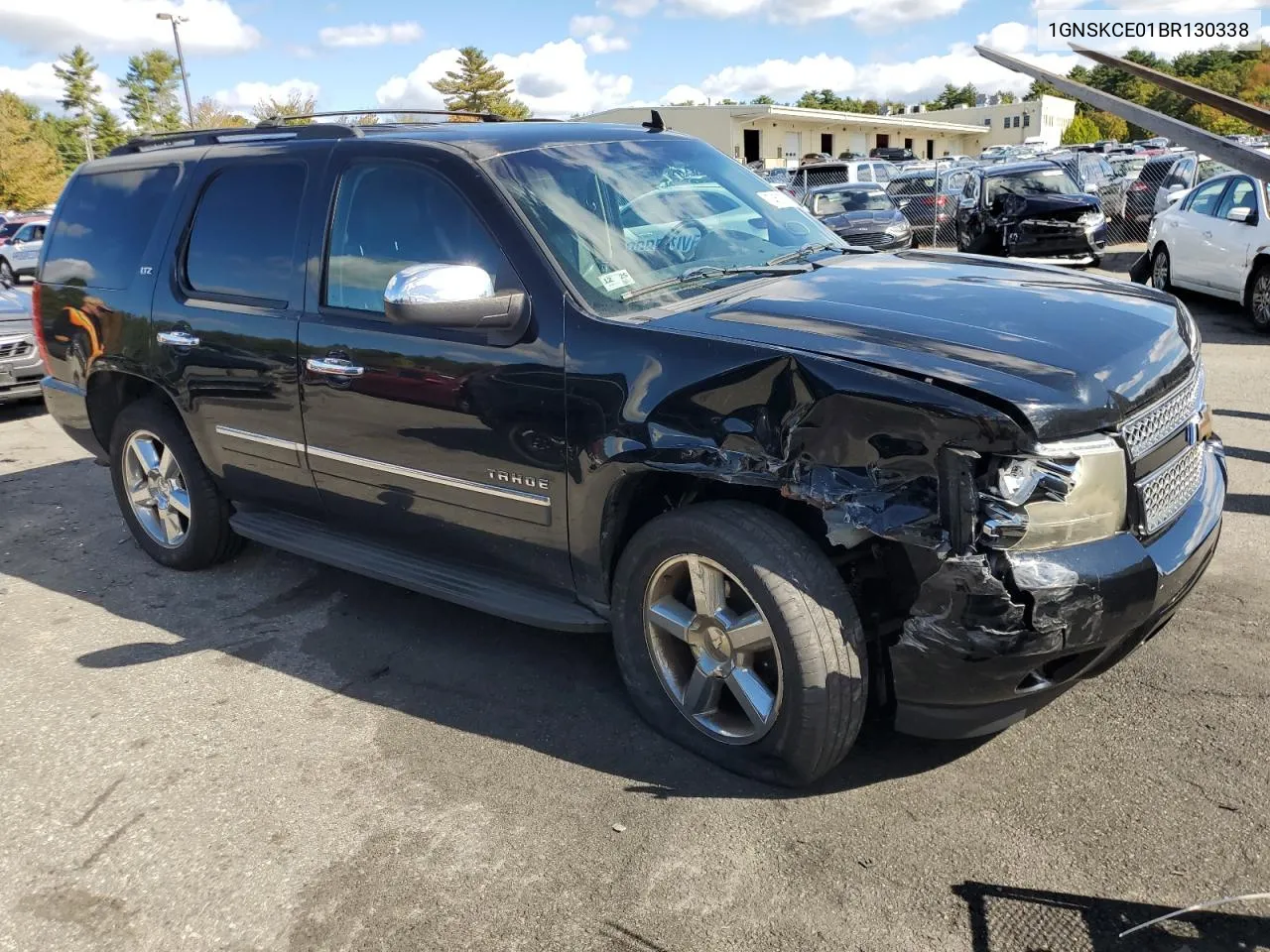 2011 Chevrolet Tahoe K1500 Ltz VIN: 1GNSKCE01BR130338 Lot: 74513304