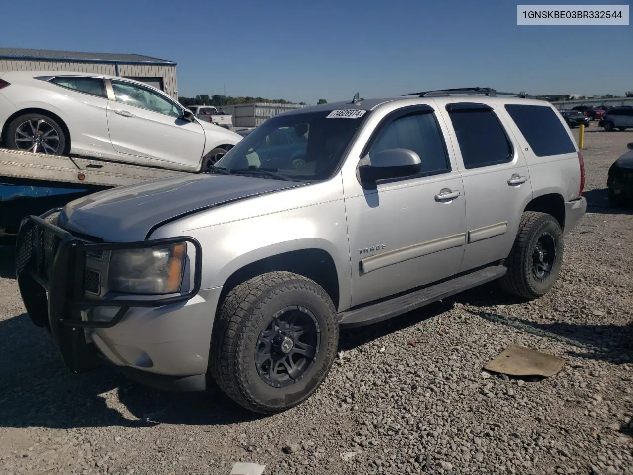 2011 Chevrolet Tahoe K1500 Lt VIN: 1GNSKBE03BR332544 Lot: 74626974