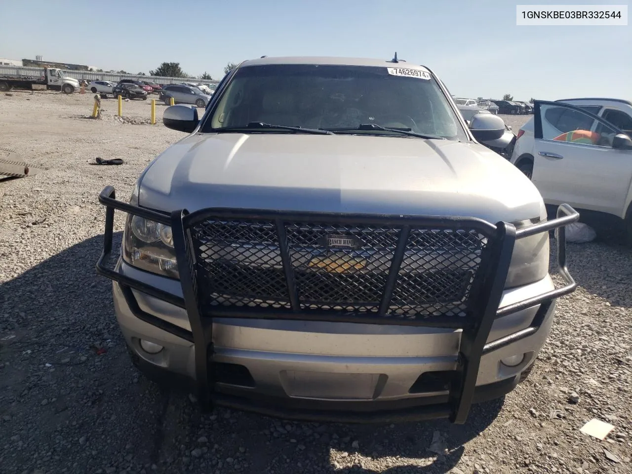 2011 Chevrolet Tahoe K1500 Lt VIN: 1GNSKBE03BR332544 Lot: 74626974