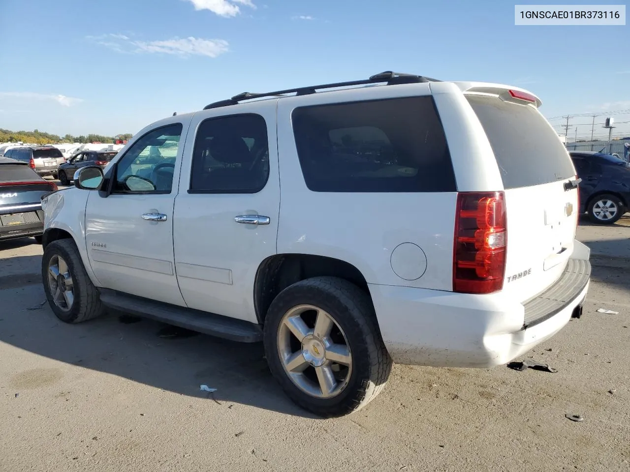 2011 Chevrolet Tahoe C1500 Ls VIN: 1GNSCAE01BR373116 Lot: 74933174