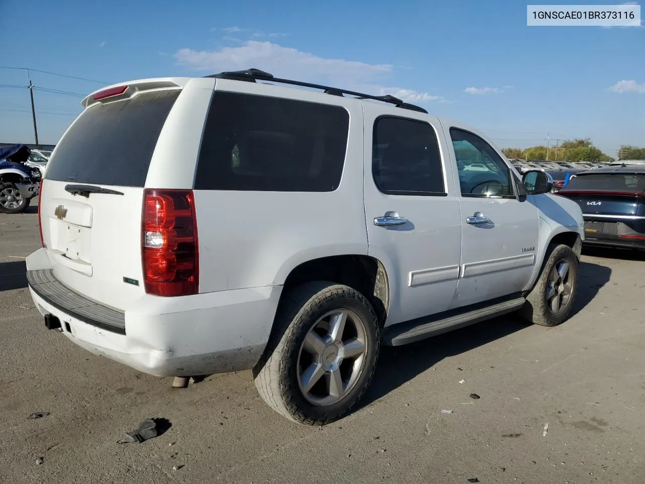 2011 Chevrolet Tahoe C1500 Ls VIN: 1GNSCAE01BR373116 Lot: 74933174