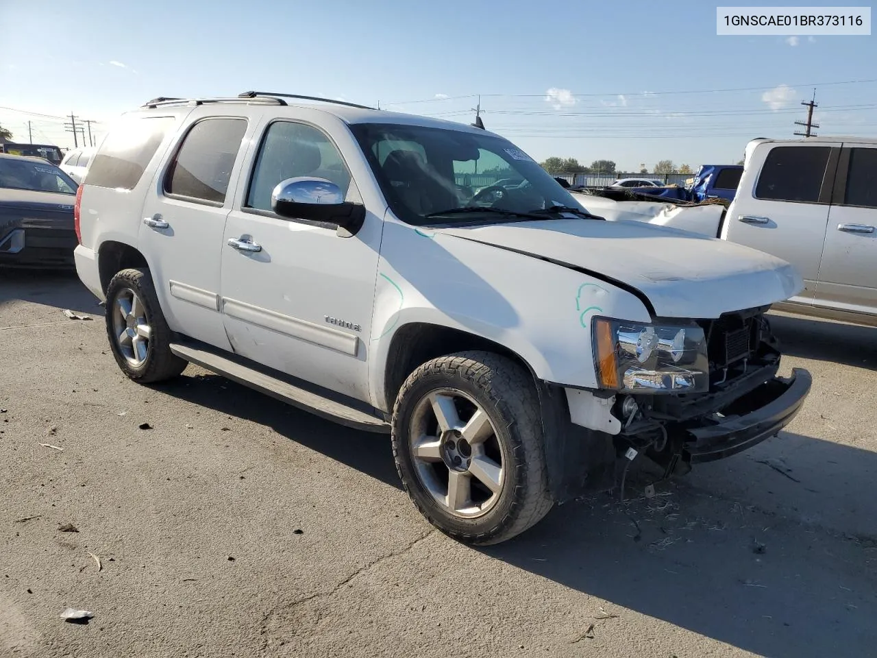 2011 Chevrolet Tahoe C1500 Ls VIN: 1GNSCAE01BR373116 Lot: 74933174