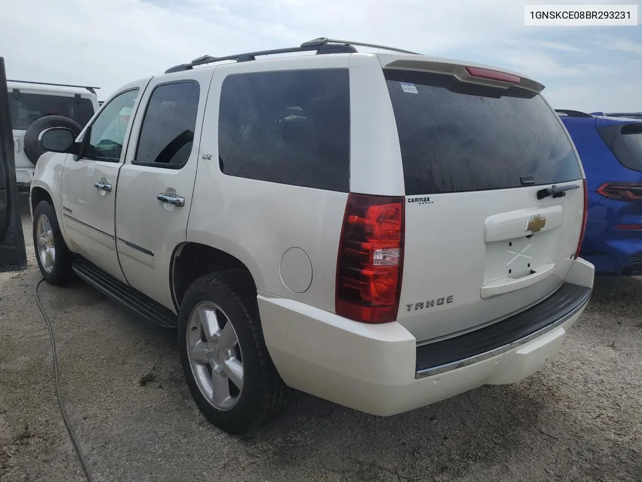 2011 Chevrolet Tahoe K1500 Ltz VIN: 1GNSKCE08BR293231 Lot: 75363934