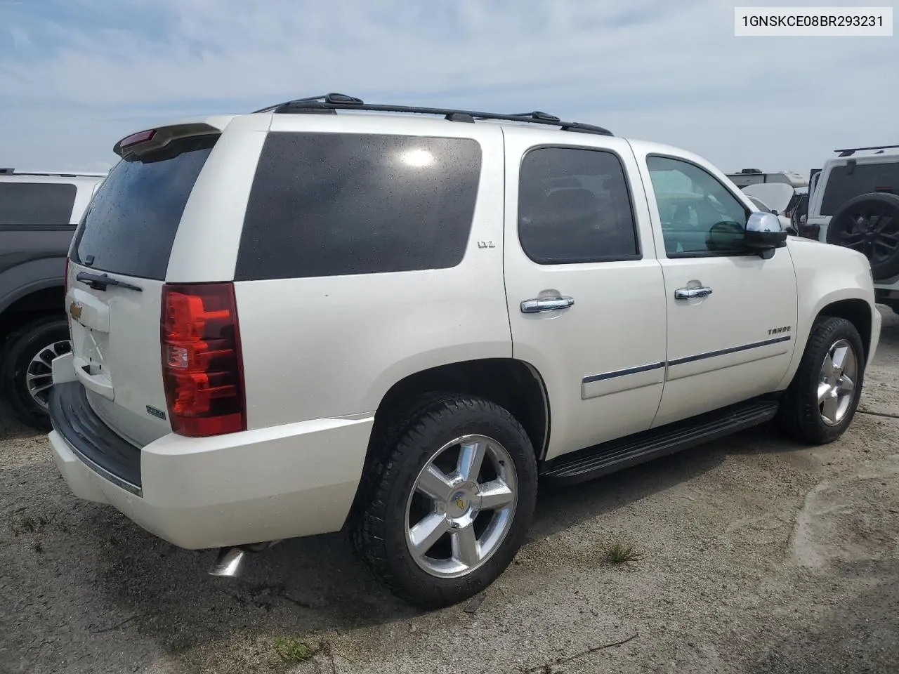 2011 Chevrolet Tahoe K1500 Ltz VIN: 1GNSKCE08BR293231 Lot: 75363934