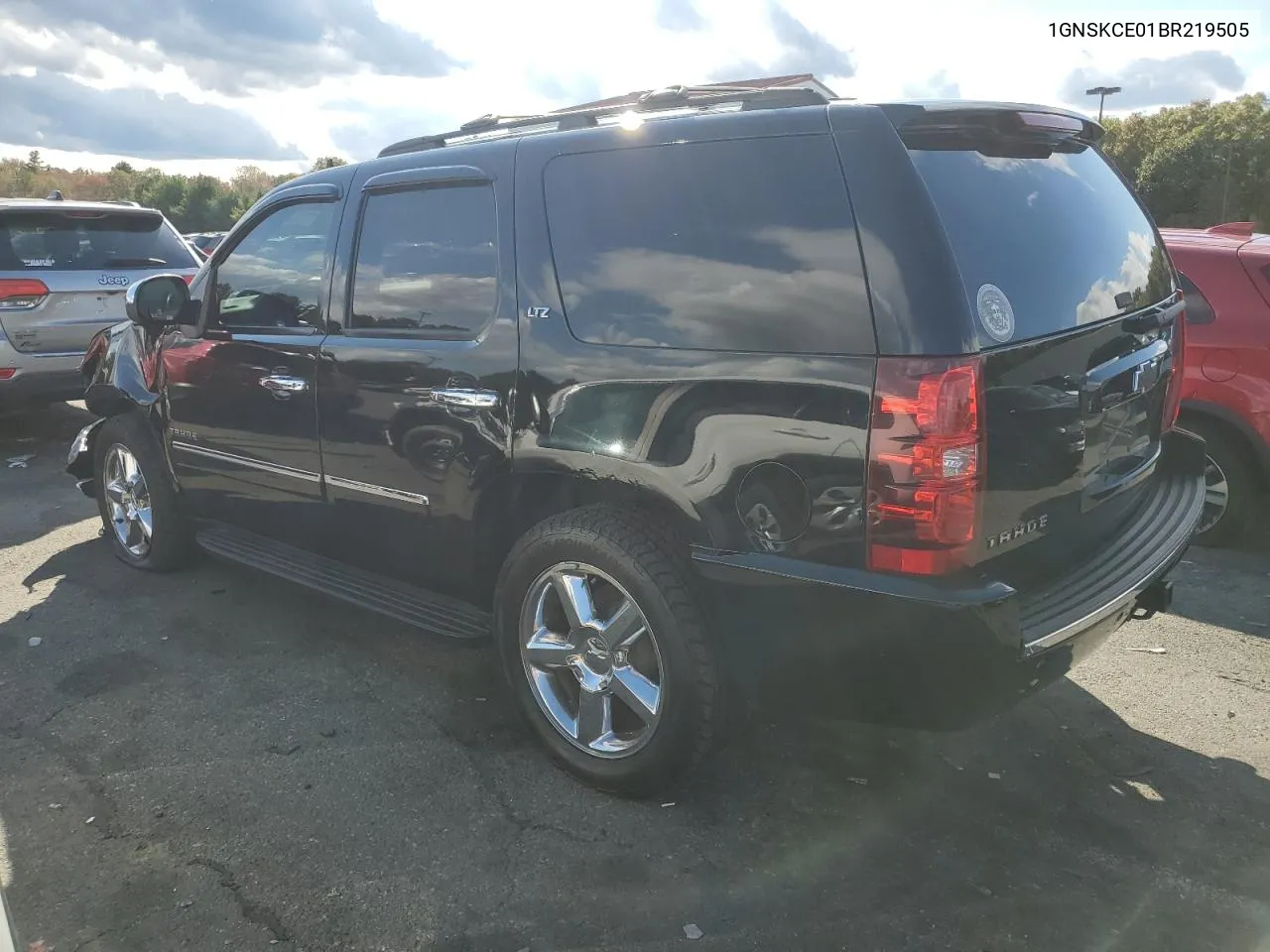 2011 Chevrolet Tahoe K1500 Ltz VIN: 1GNSKCE01BR219505 Lot: 75521774