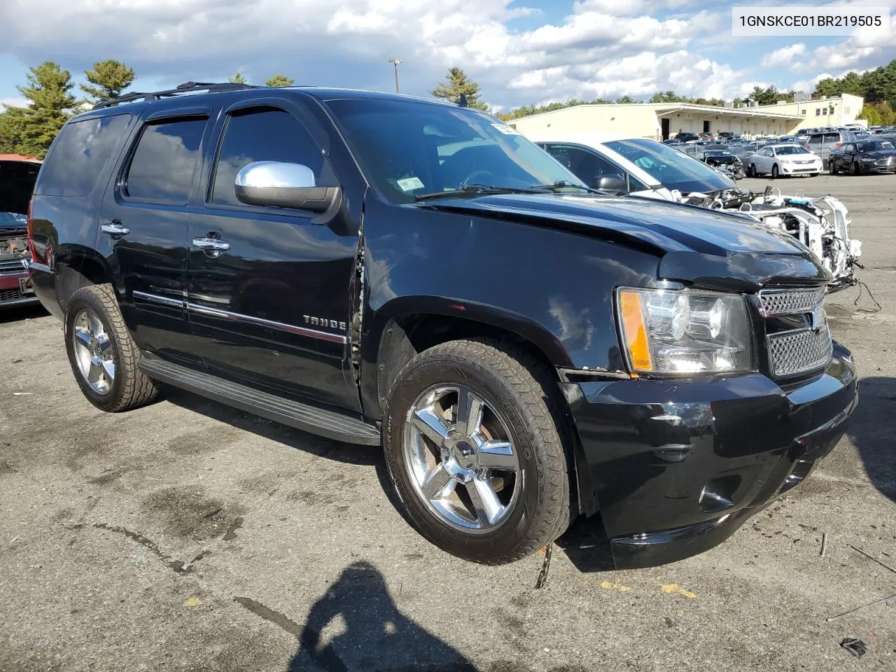 2011 Chevrolet Tahoe K1500 Ltz VIN: 1GNSKCE01BR219505 Lot: 75521774