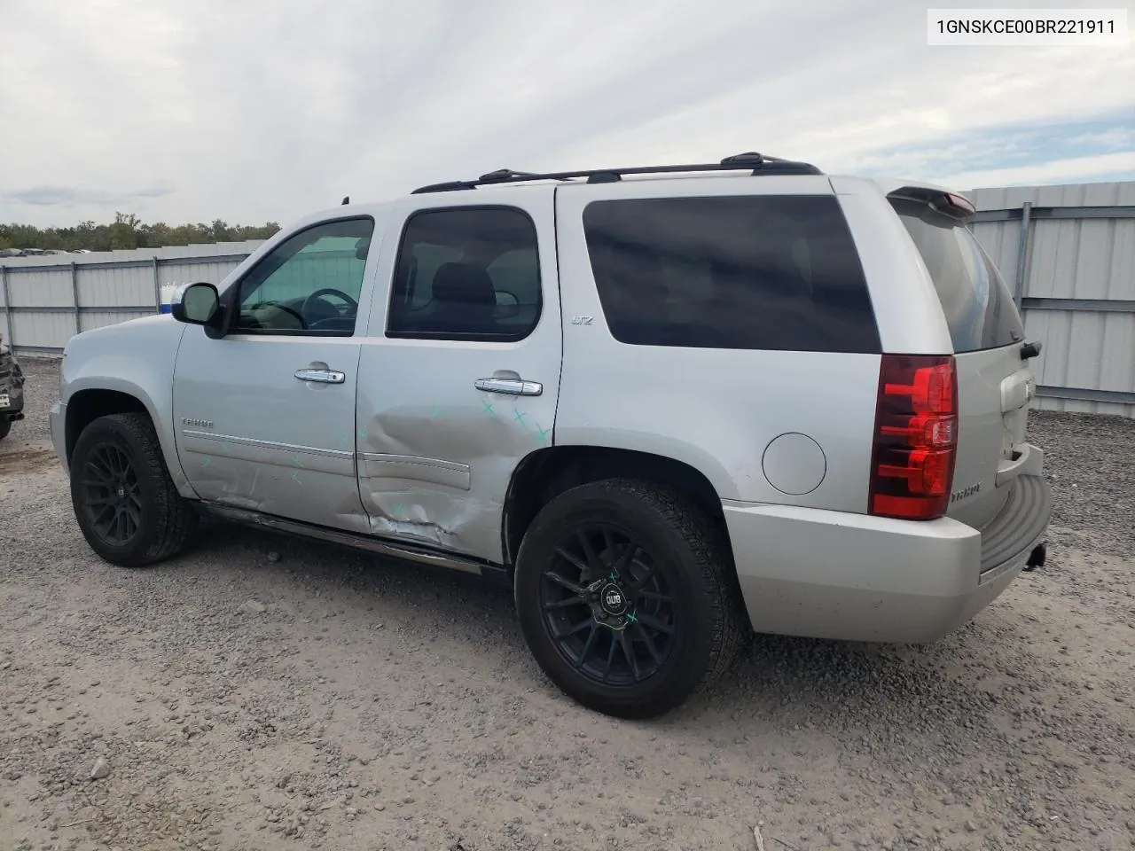 2011 Chevrolet Tahoe K1500 Ltz VIN: 1GNSKCE00BR221911 Lot: 75597994