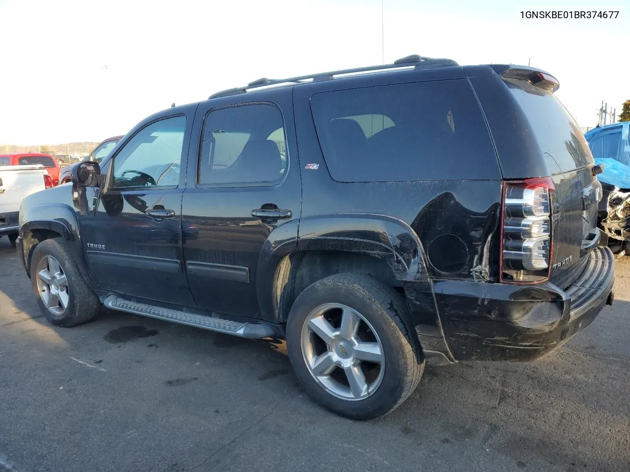 2011 Chevrolet Tahoe K1500 Lt VIN: 1GNSKBE01BR374677 Lot: 76061214