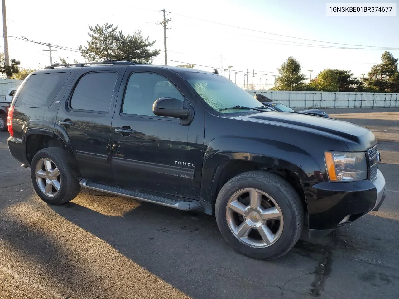 2011 Chevrolet Tahoe K1500 Lt VIN: 1GNSKBE01BR374677 Lot: 76061214