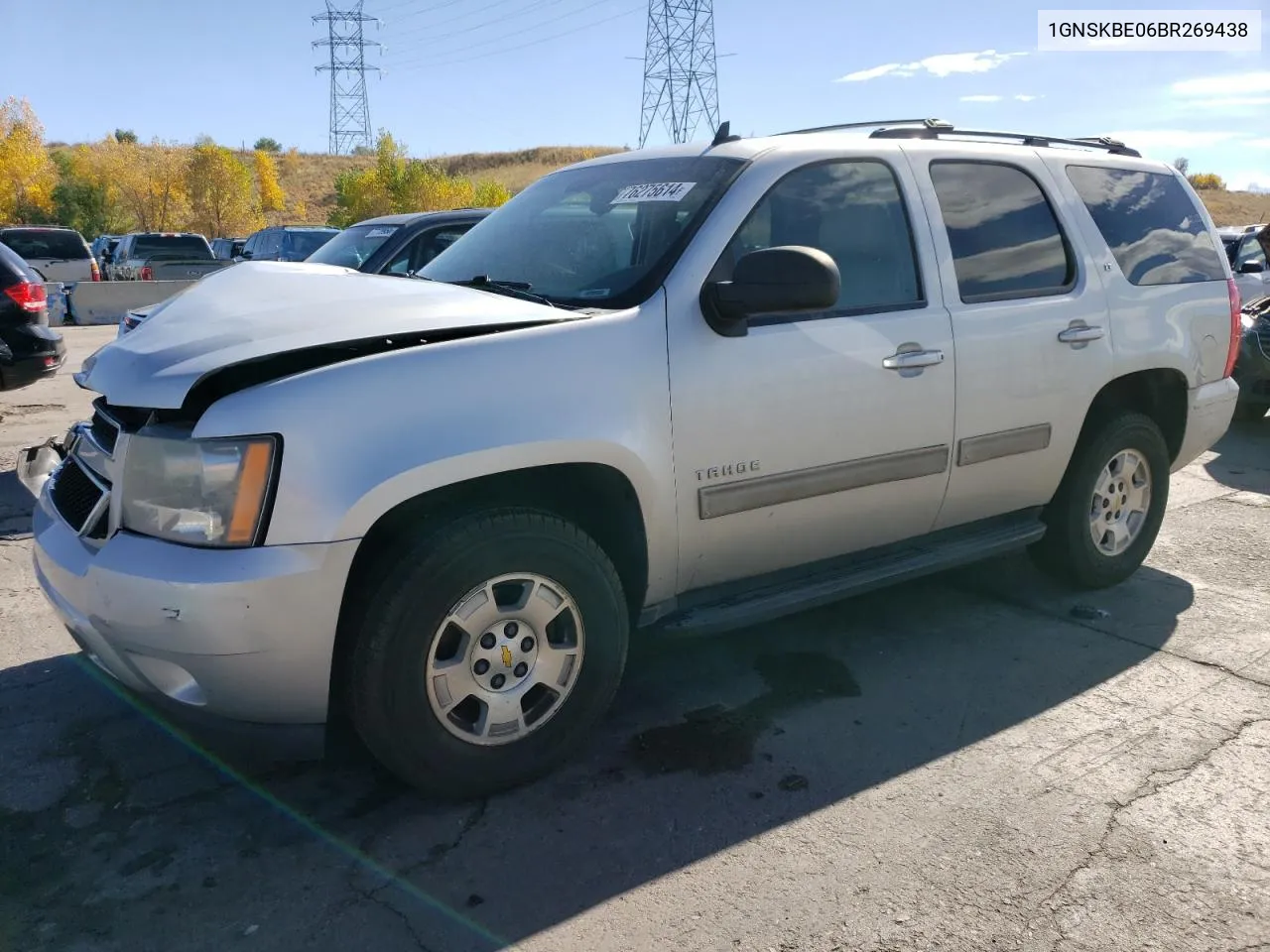 2011 Chevrolet Tahoe K1500 Lt VIN: 1GNSKBE06BR269438 Lot: 76275614