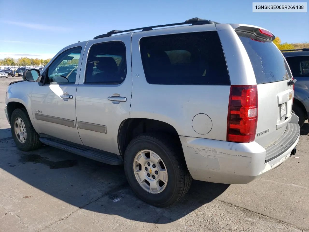 2011 Chevrolet Tahoe K1500 Lt VIN: 1GNSKBE06BR269438 Lot: 76275614