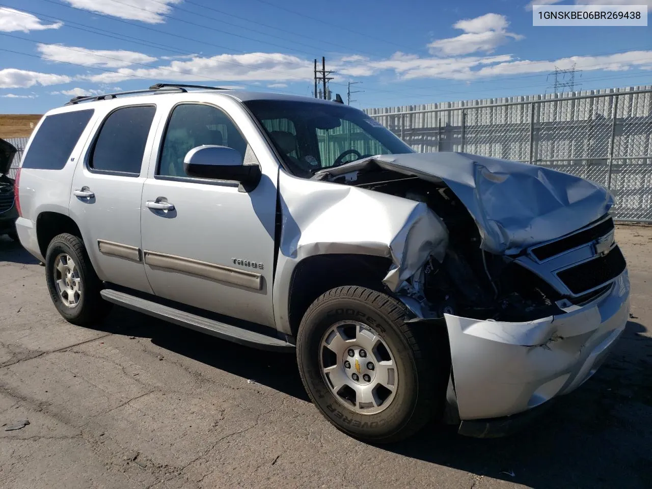 2011 Chevrolet Tahoe K1500 Lt VIN: 1GNSKBE06BR269438 Lot: 76275614