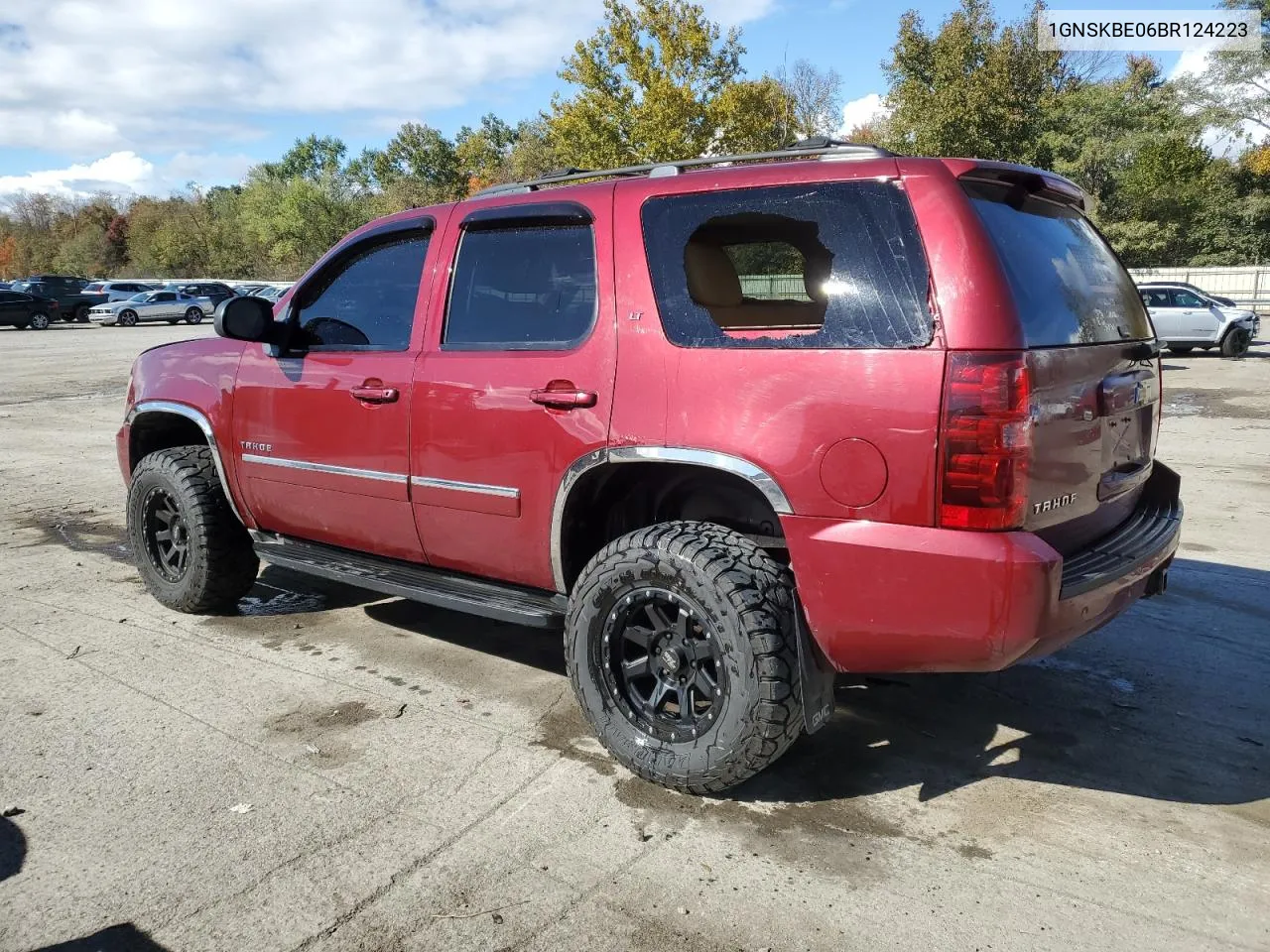 2011 Chevrolet Tahoe K1500 Lt VIN: 1GNSKBE06BR124223 Lot: 76361894