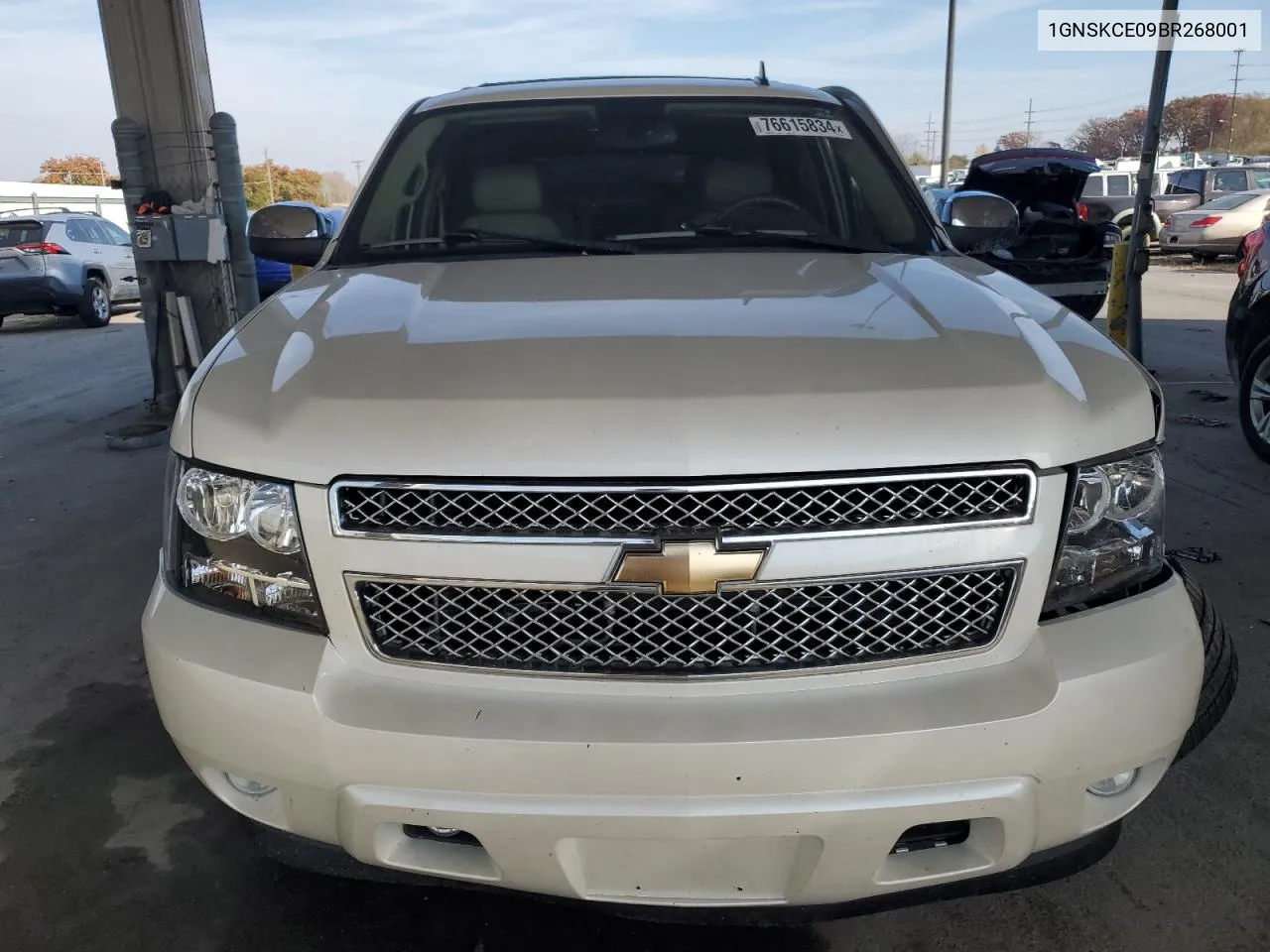 2011 Chevrolet Tahoe K1500 Ltz VIN: 1GNSKCE09BR268001 Lot: 76615834